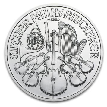 Oostenrijk Philharmoniker 2014 1 ounce silver